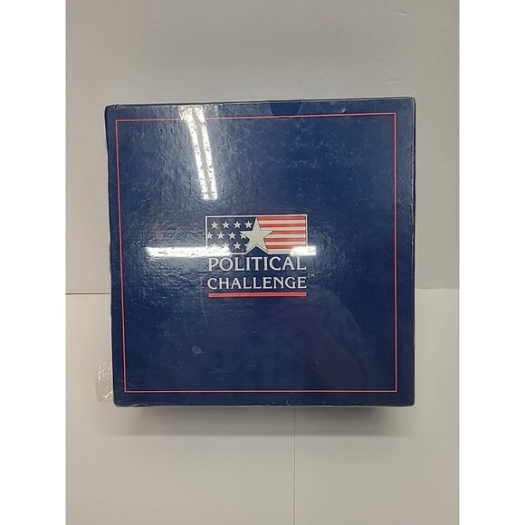 Vintage Political Challenge Board Game New in Sealed Box First Edition 1984 - Picture 1 of 5